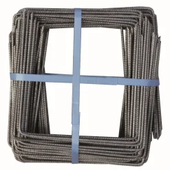 Best Agrafes métalliques biseautées 20 x 20 x 20cm - Ø3.8 - 100 pièces Aménagement Extérieur