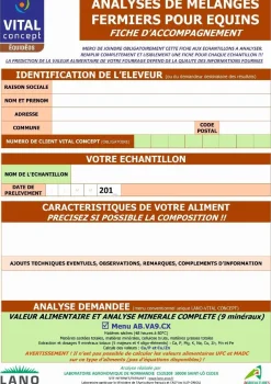 Discount Analyse de céréales Analyse De La Ration & Des Fourrages