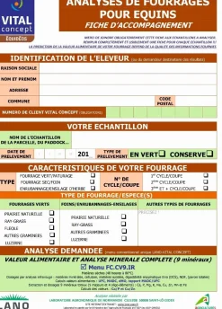 Online Analyse de fourrages Analyse De La Ration & Des Fourrages|Matières Premières