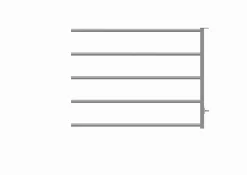 Online Avant de panneau d'herbage - 1.52m Barrières