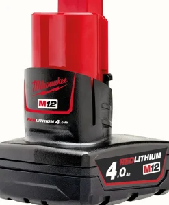 Sale Batterie Li-ion 12V 4Ah - M12 B4 - Milwaukee Outils