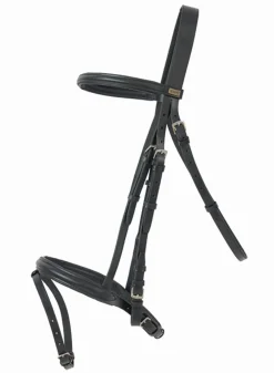 Clearance Bridon muserolle combinée Sisley- T. cheval Filets & Bridons