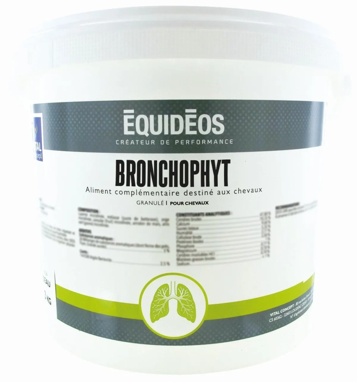 Clearance Bronchophyt - Granulés - 2.5kg Aliments Complémentaires