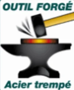 New Croissant 2 taillants 20cm 0.9kg sans manche - 251200 - Leborgne Entretien Extérieur