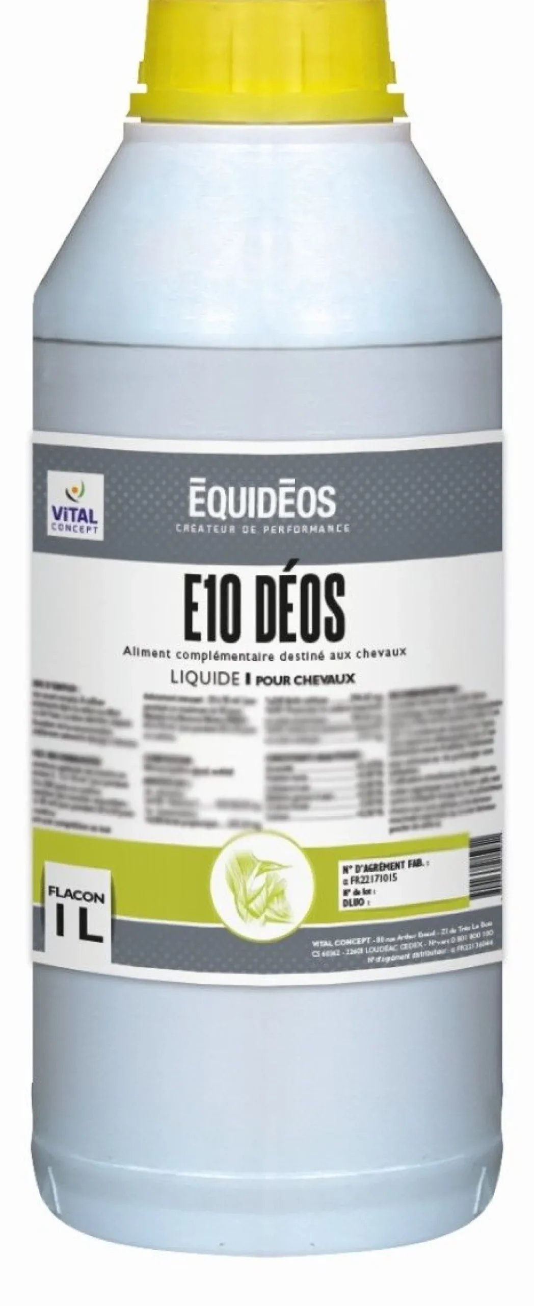 Outlet E10 Déos - Liquide - 1L Aliments Complémentaires