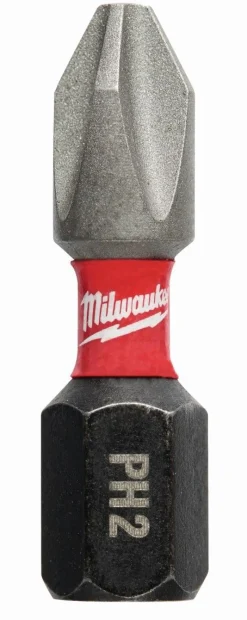 Outlet Embouts de vissage Shockwave PH 25mm - 2 pièces - Milwaukee Outils