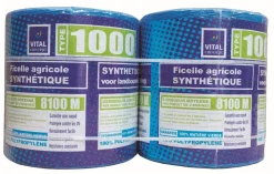 Ficelle Round Baller type 1000 bleu 1PX - 2 x 5kg Conservation Des Fourrages