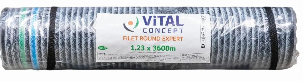 Sale Filet de Round Baller Expert 130cm - 3600m Conservation Des Fourrages