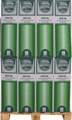 Clearance Film enrubannage Rollersil 25µ - 750mm x 1500m Conservation Des Fourrages