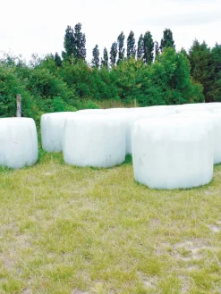 Sale Film enrubannage vert clair 25µ Conservation Des Fourrages