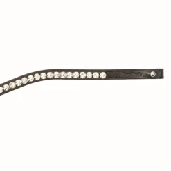 New Frontal avec bouton noir et brillant Filets & Bridons