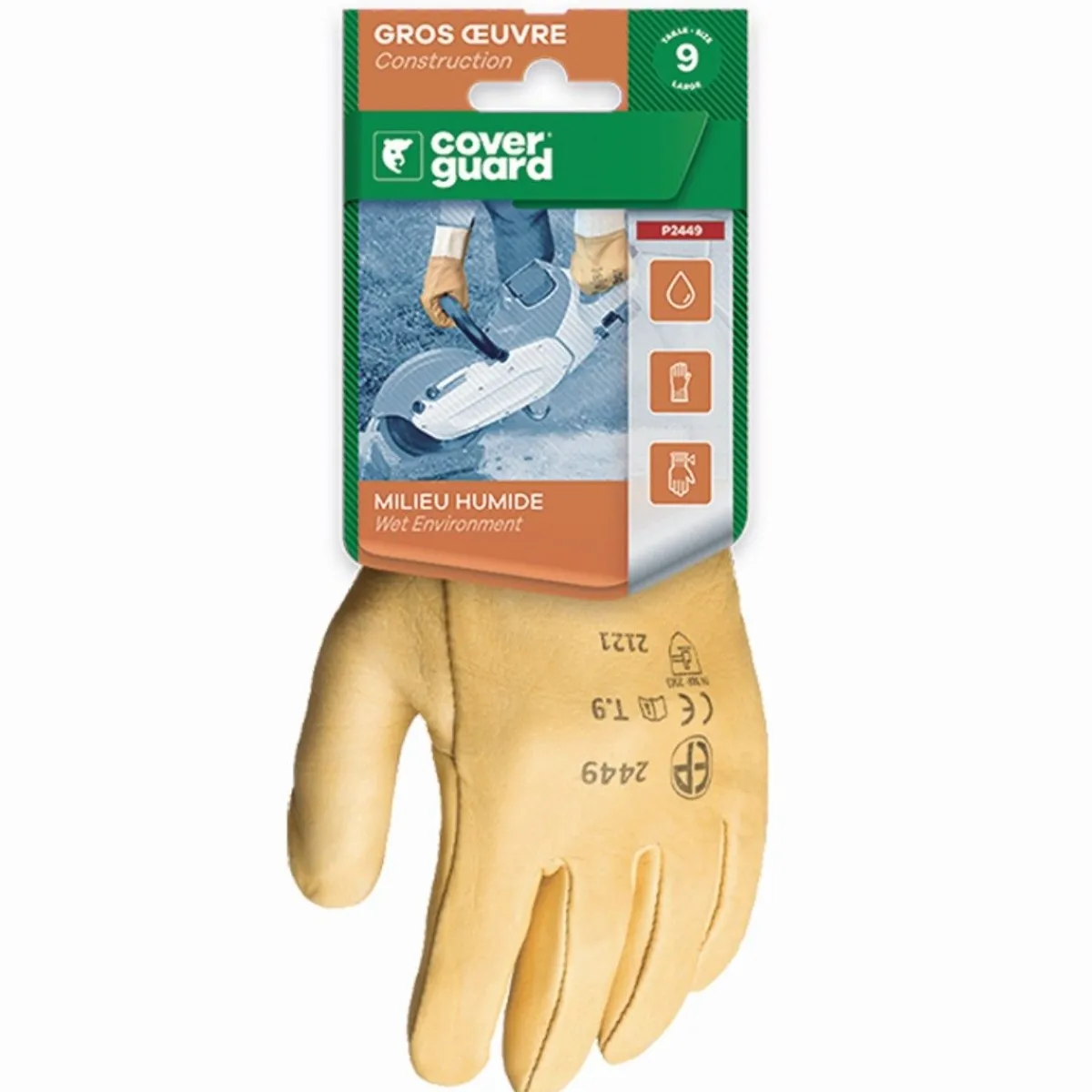 Discount Gants cuir hydrofuge avec protège-artère Équipement De La Personne