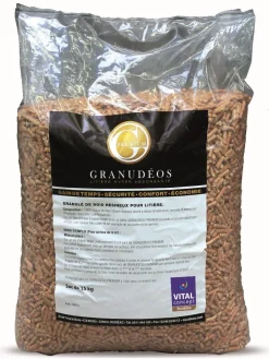 Sale Granudéos Premium - 15kg Granulés De Bois