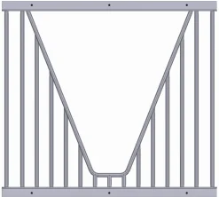 New Grille amovible col de cygne - LMS Boxes