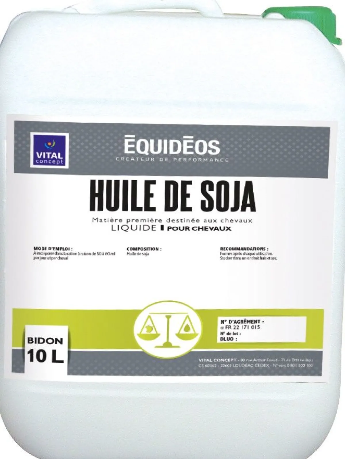 Online Huile de soja - 10L Matières Premières|Aliments Complémentaires
