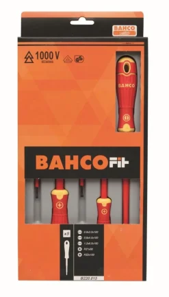 Online Jeu de 5 tournevis isolés BahcoFit Outils