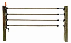 Outlet Kit barrière 4 rubans 40mm marron 6m - Gallagher Poignées & Porte|Ruban De Clôture