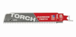 Best Lames scie sabre carbure pour métal 150mm TCT Torch - Milwaukee - 5 pièces Outils
