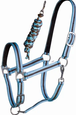 Outlet Licol et longe nylon doublé cuir Licols Et Longes