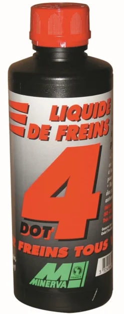 Hot Liquide de frein DOT 4 - 500ml Entretien Des Vans Et Camions