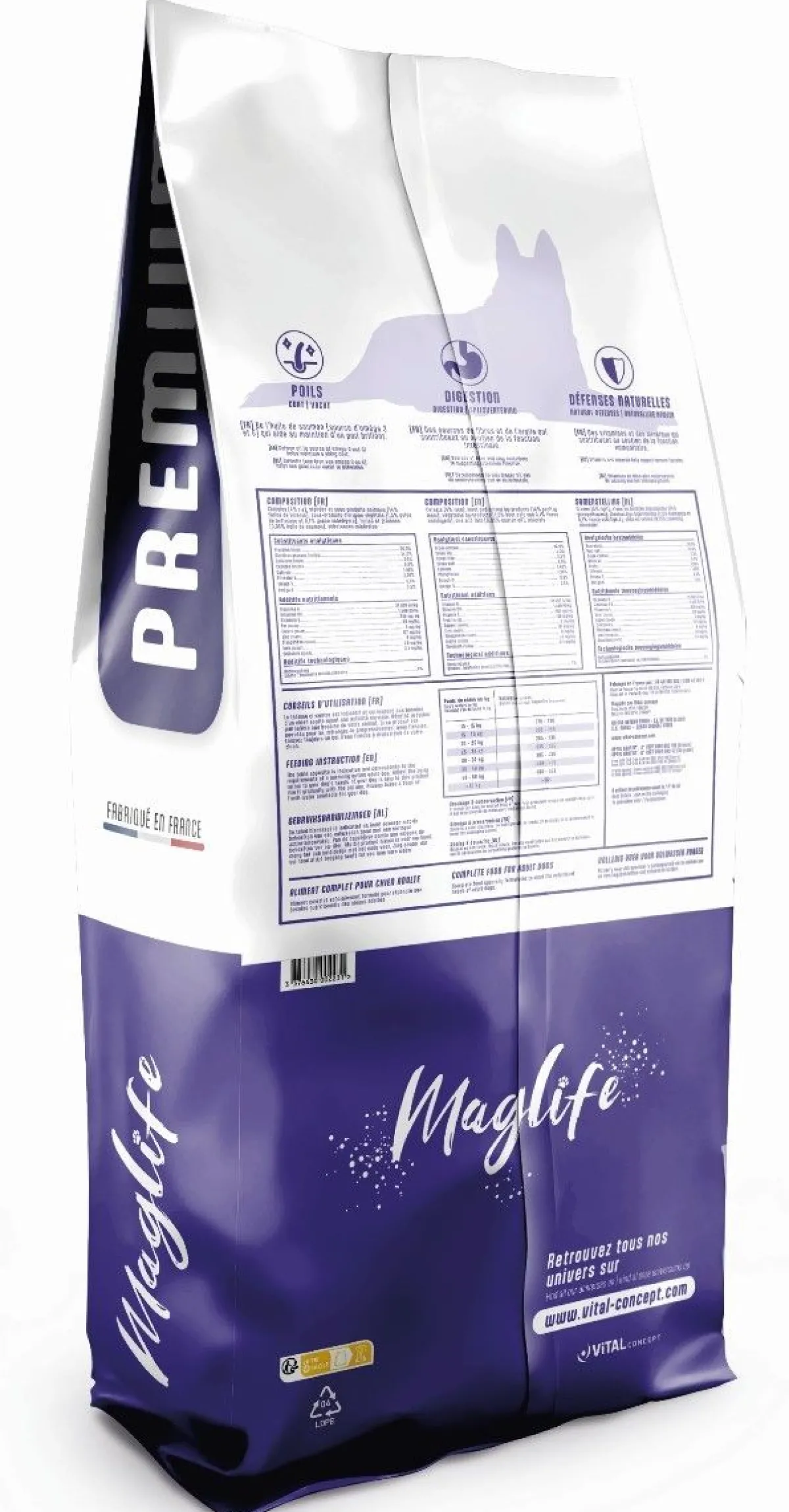 Sale Mag Life Premium Adult - 20kg Aliments Animaux De Compagnie