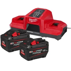 Best Pack chargeur double avec 2 batteries 18V Forge - M18 FORGENRG - Milwaukee Outils