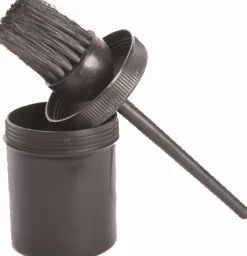 New Pinceau à goudron et son pot - noir Soins Des Pieds