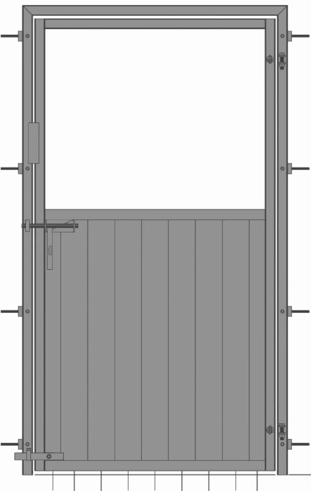 Discount Porte à battant résine - LMS Boxes