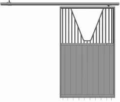 Online Porte coulissante résine col de cygne - LMS Boxes