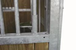 Sale Porte de box coulissante avec grille barreaudée Boxes