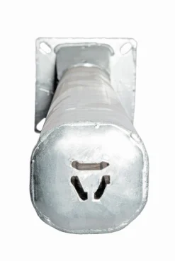 Poteau Trèfle octogonal nu sur platine Barrières