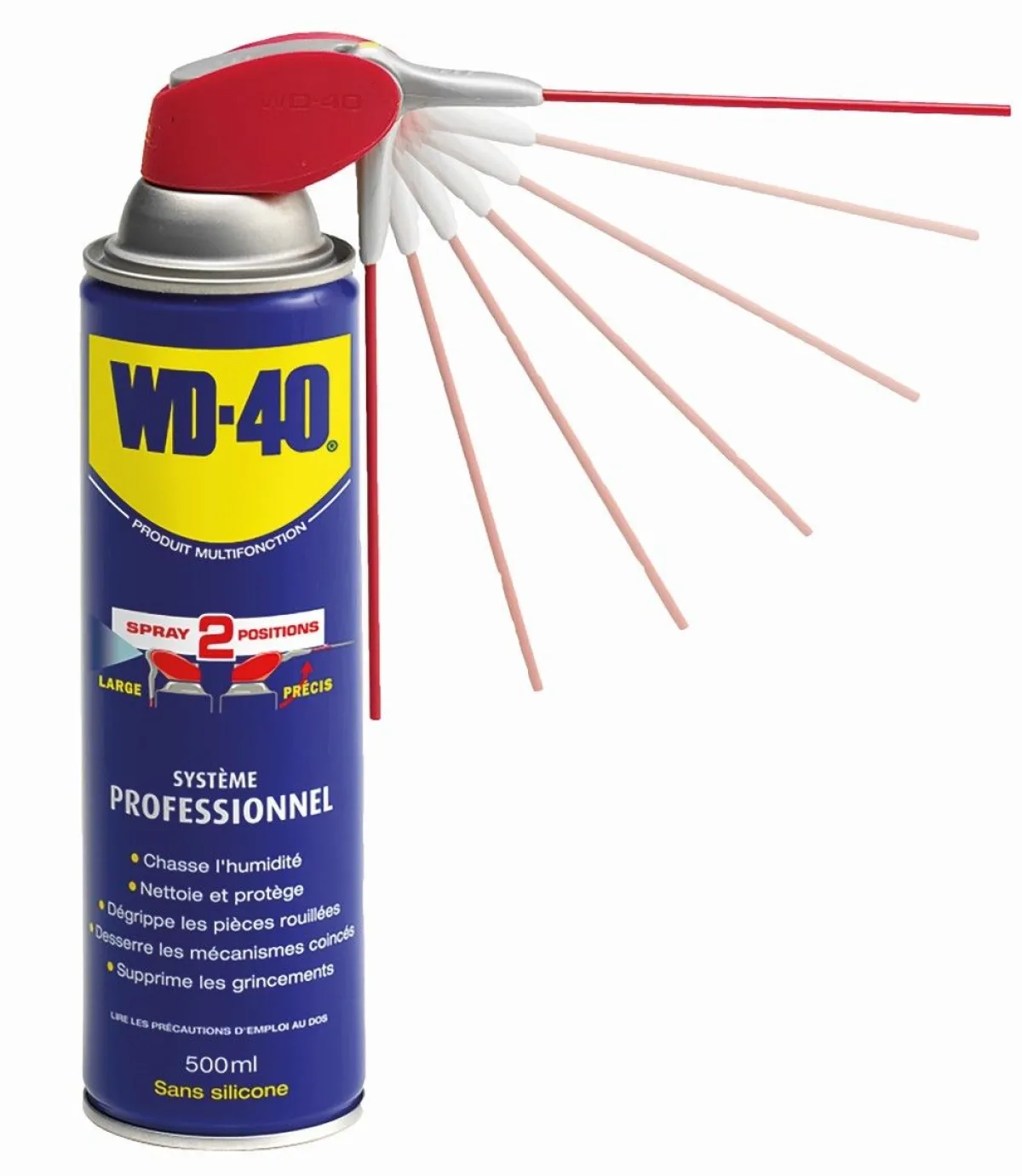 Système pro WD-40 - 6 x 500ml Entretien Des Vans Et Camions