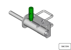 Online Verrou autolock avec cavalier - Ø45mm Barrières